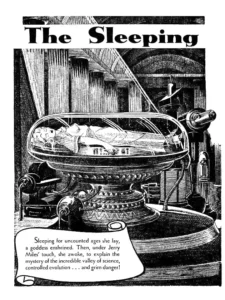The Sleeping Goddess – Maurice Duclos (Fantastic Adventures, Vol. 01, No. 1, 1939)