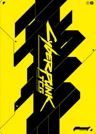 Cyberpunk TCG Card Back Art
