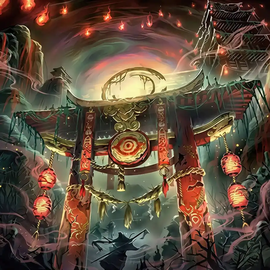 Art of Ashtrashen - Gate to The Worlds Beyond Ashtra Yu-Gi-Oh!