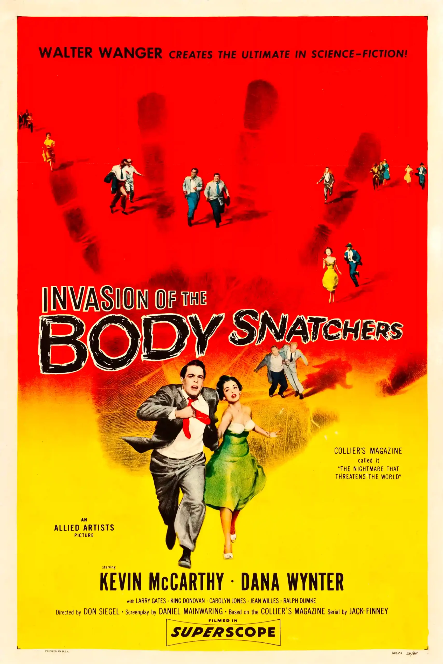Poster of the film Invasion of The Body Snatchers