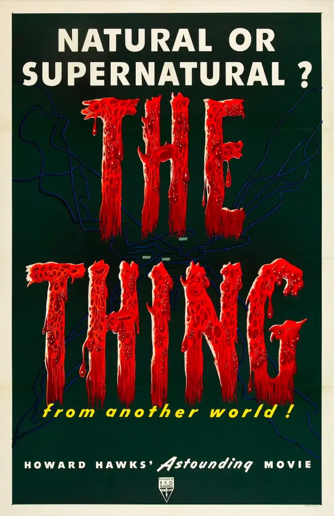 the thing from another world 1951 poster