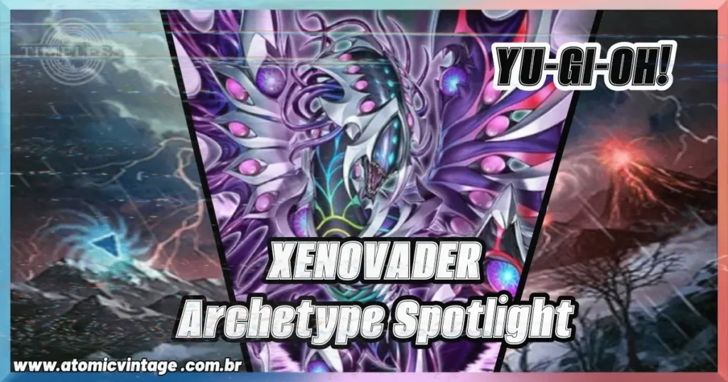 Xenovader Yu-Gi-Oh! Cover showing Emptiness Devouring Xenovader△ Jahannam & Xenovader△ Territory - Valvols