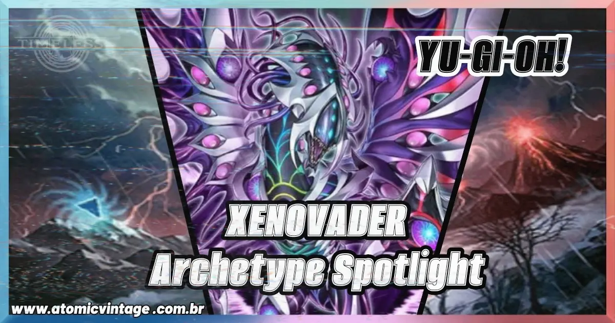 Xenovader Yu-Gi-Oh! Cover showing Emptiness Devouring Xenovader△ Jahannam & Xenovader△ Territory - Valvols