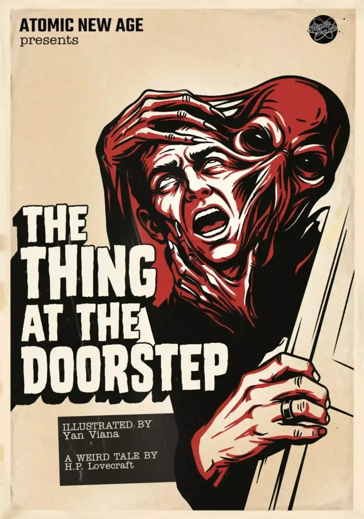 Cover of Thing at the doorstep by H.P. Lovecraft